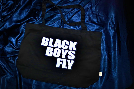 Black Boys Fly Tote